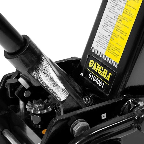 Домкрат гидравлический подкатной 3.5т H 145-500мм