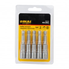 Насадка торцева магнітна 8×65мм 5шт (блістер) SIGMA (4012861)
