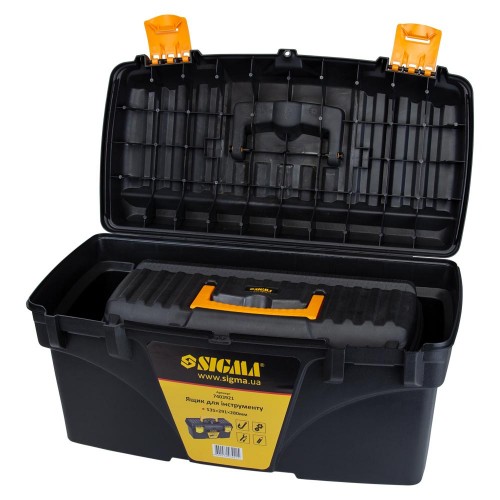 Набір ящиків для інструменту 2в1 410×209×195мм, 535×291×280мм SIGMA