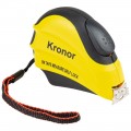 Рулетка магнітна обгумована з автостопом 5м×19мм KRONOR