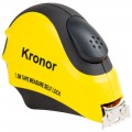 Рулетка магнітна обгумована з автостопом 7.5м×25мм KRONOR