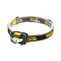 Фонарь налобный MASTERTOOL 3 режима 59х41х32 мм ABS (94-0811)