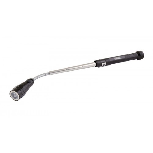 Ліхтарик магнітний телескопічний MASTERTOOL 175-582 мм два магніти 3хLED