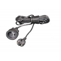 Подовжувач одномісний ГОСПОДАР 2х0.75 мм 5 м (94-0011)