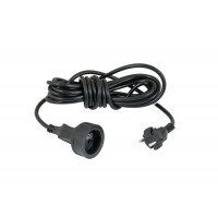 Подовжувач одномісний 2х1 мм 5 м (94-0015)