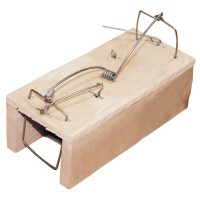 Мышеловка - домик 55*55*125 мм деревянная (92-0309)