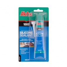 Силікон AKFIX 100E тюбик блістер 50 мл прозорий (SA111)