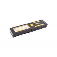 Ліхтар магнітний з підвісом MASTERTOOL 220х54х28 мм 4xLED+COB LED (94-0808)