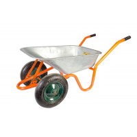 Тачка садово-будівельна двоколісна MASTERTOOL 85 л 160 кг (79-9849)