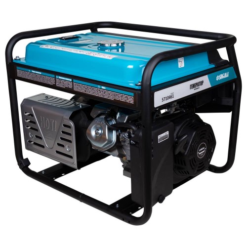 Генератор бензиновый 5.0/5.5кВт 4-х тактный ручной запуск SIGMA (5710461)