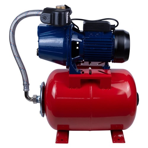 Станція 1.1кВт Hmax 50м Qmax 60л/хв (самовсмоктуючий насос) 24л Україна WETRON (775044/24)