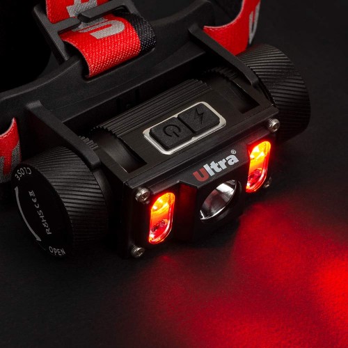 LED ліхтар налобний акумуляторний 1000Лм Li-ion 21700 4000мАч ULTRA (5390032)