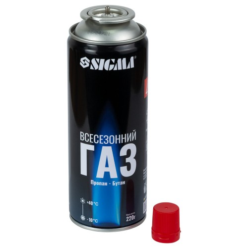 Баллон газовый всесезонный 220г SIGMA (2901851)