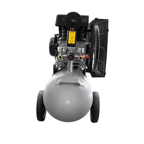 Компрессор двухцилиндровый ременной 2.5кВт 335л/мин 10бар 50л (2 крана)