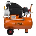 Компрессор одноцилиндровый 1.5кВт 198л/мин 8бар 24л (2 крана) Grad