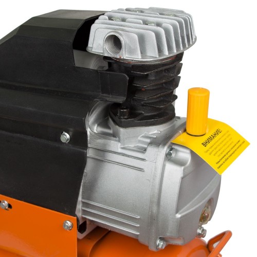 Компрессор одноцилиндровый 1.5кВт 198л/мин 8бар 24л (2 крана) Grad