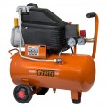 Компрессор одноцилиндровый 1.5кВт 198л/мин 8бар 24л (2 крана) Grad