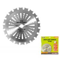 Диск для триммера MASTERTOOL "SPIKE" 255х25.4х40Т с победитовой напайкой (19-2003)