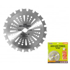 Диск для тріммера MASTERTOOL "SPIKE" 255х25.4х40Т з побідитовою напайкою (19-2003)