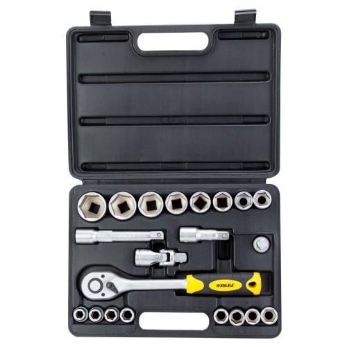 Набор торцевых насадок 1/2" 21шт CrV mid SIGMA (6003721)