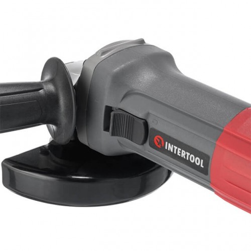 Шліфмашина кутова 860 Вт, 11000 об/хв, діаметр круга 125 мм INTERTOOL (DT-0267)