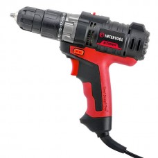 Дриль-шуруповерт електричний 420 Вт, 0-500/0-1800 об/хв INTERTOOL (WT-0104)