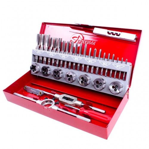 Набір мітчиків та плашок 32 од INTERTOOL (SD-8032)