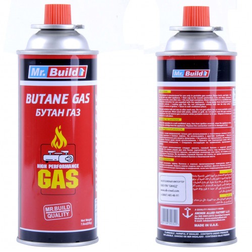 Баллон газовый Бутан 400 мл Mr.Build