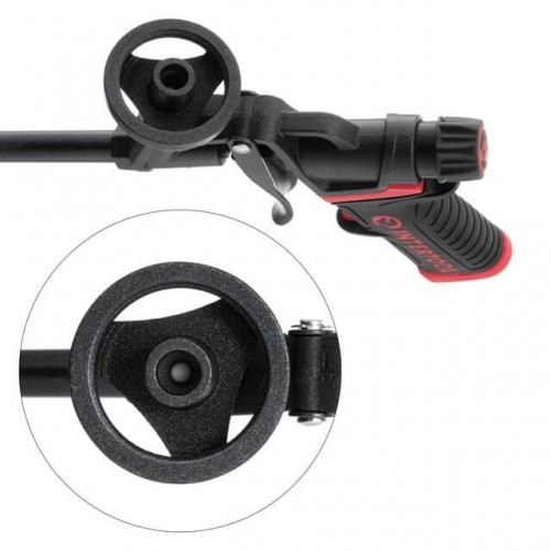 Пістолет для монтажної піни з повним тефлоновим покриттям професійний + 4 насадки INTERTOOL (PT-0610)