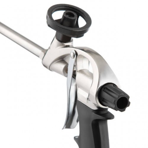 Пистолет для монтажной пены с тефлоновым покрытием держателя + 4 насадки INTERTOOL (PT-0604)