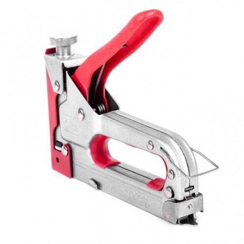 Степлер будівельний, скоба 11.3x0.7x4.0-14.0 мм, INTERTOOL (RT-0102)