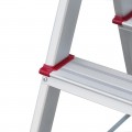 Лестница алюминиевая двухсторонняя 2 ступени, высота 440 мм INTERTOOL (LT-1102)