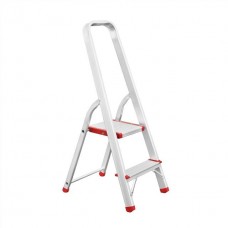 Драбина з алюмінію, 2 сходинки, висота до платформи 410 мм INTERTOOL (LT-1002)