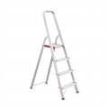 Драбина з алюмінію, 4 сходинки, висота до платформи 850 мм INTERTOOL (LT-1004)