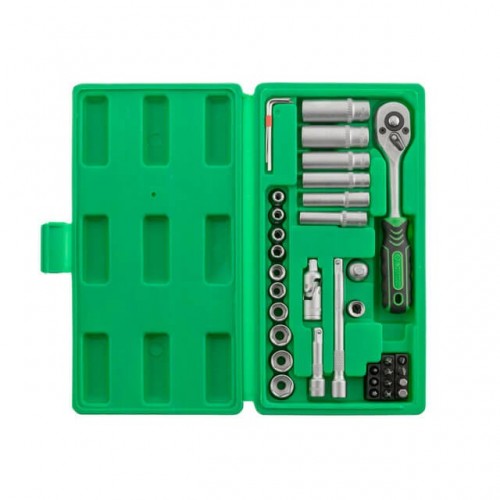 Набор инструментов 36 ед., 1/4" INTERTOOL (ET-6036SP)