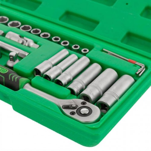 Набор инструментов 36 ед., 1/4" INTERTOOL (ET-6036SP)