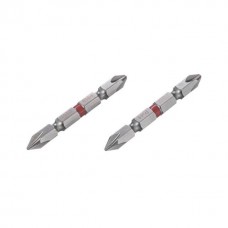 Комплект отверточних насадок PH2/PH1 1/4" * 60 мм, S2, уп. 2 од., STORM INTERTOOL (VT-0230)