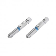 Комплект вируткових насадок PZ3 1/4"*50мм, S2, уп. 2 од., STORM INTERTOOL (VT-0216)