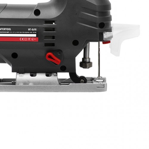 Електролобзик 810 Вт, 800-2900 хід/хв, безключевий патрон, алюмінієва платформа, INTERTOOL (WT-0490)