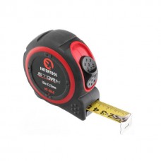 Рулетка з металевим полотном 10м*25мм, нейлонове покриття полотна STORM INTERTOOL (MT-0840)