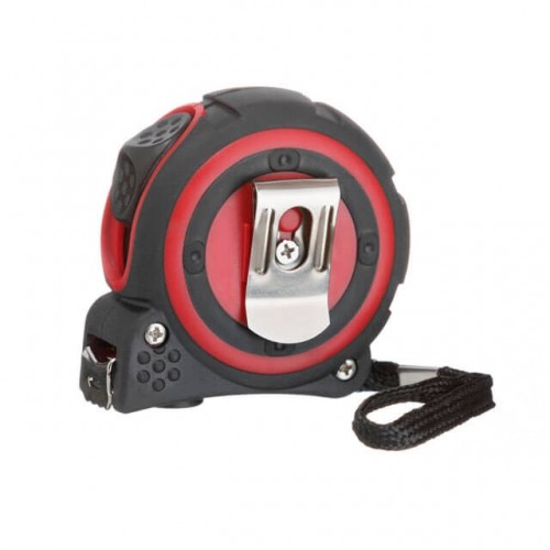 Рулетка з металевим полотном 3м * 16мм, нейлонове покриття полотна STORM INTERTOOL (MT-0833)