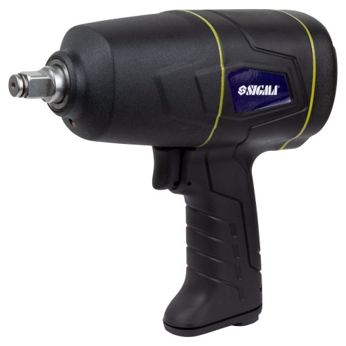 Гайковерт пневматичний 1/2" 850нм 7000об/хв 142л/хв 8бар Profi SIGMA