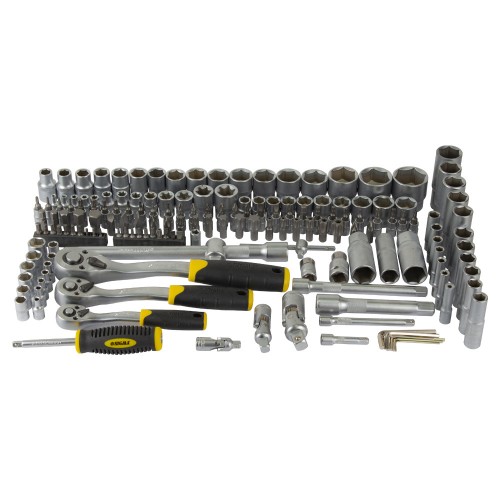 Набор насадок торцевых и биты ¼" ⅜" ½" 171шт CrV