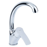 Смеситель ML Ø40 для кухни гусак ухо лат. шток на гайке Aquatica