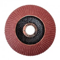 Диск шлифовальный лепестковый 125 x 22мм зерно K100 INTERTOOL (BT-0210)