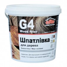 Шпаклівка для дерева зносостійка Гарант-4 біла 0.5 кг