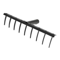 Граблі металеві MASTERTOOL 9 зубів 390х90 мм (14-6205)