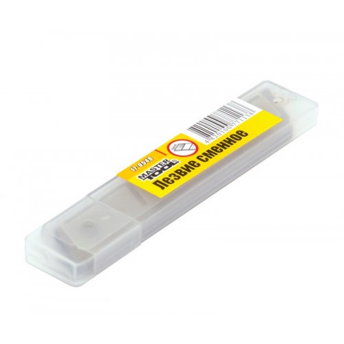 Лезо MASTERTOOL 18 мм 7 сегментів 10 шт (17-0548)