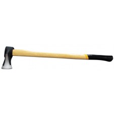 Сокира-колун MASTERTOOL 2000 г HRC 50 рукоятка з дерева з полімерним захистом 900 мм (05-0132)