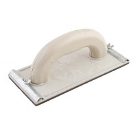 Терка для абразивної сітки MASTERTOOL пластикова 105х210 мм з гумовим покриттям 5 мм (08-0119)